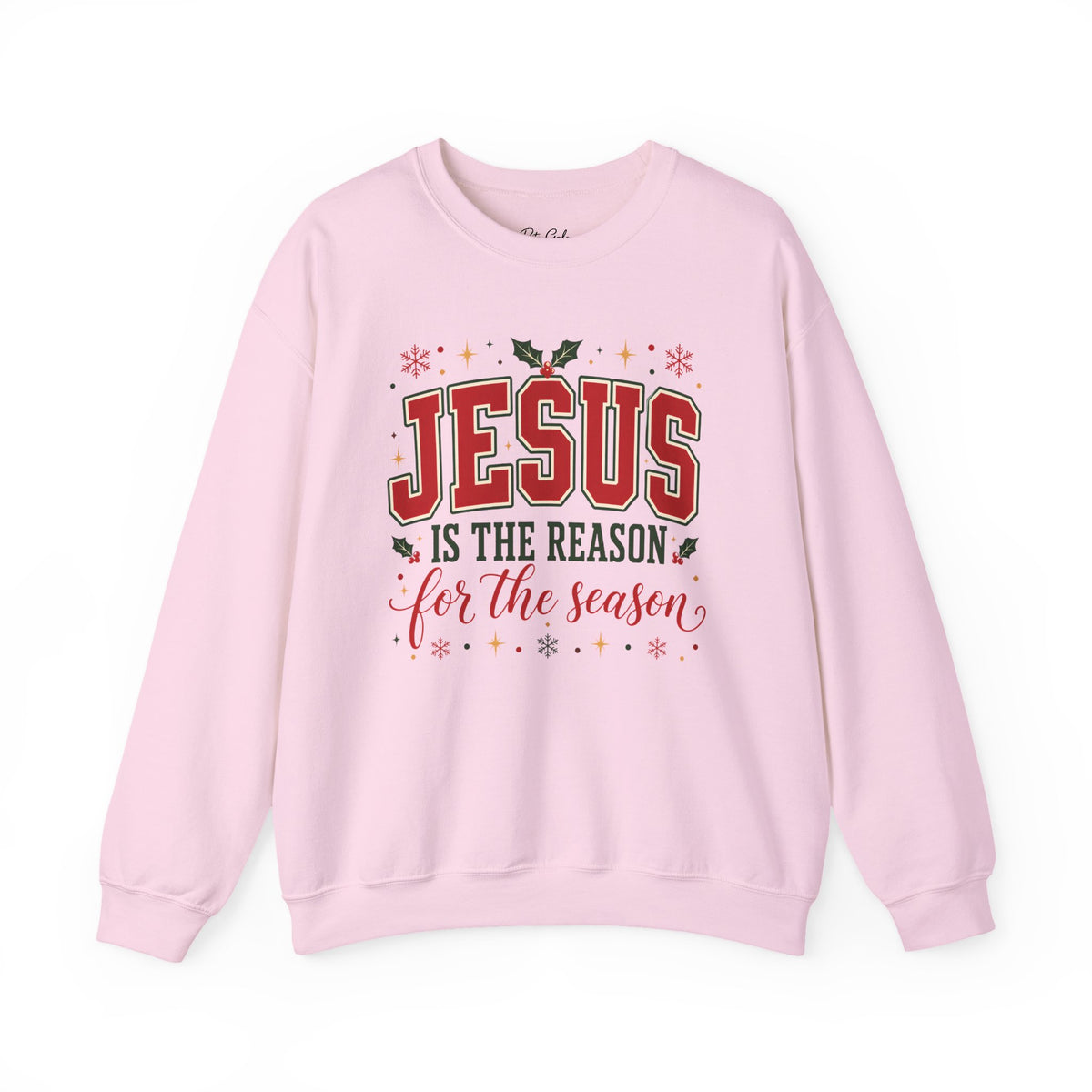 Jesus Is the Reason Sweatshirt - Christmas Religious Crewneck