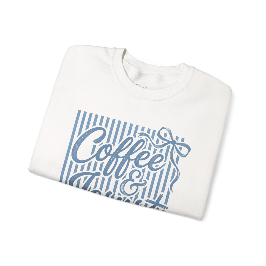 Coffee & Jesus Sweatshirt – Faith-Inspired Cozy Crewneck