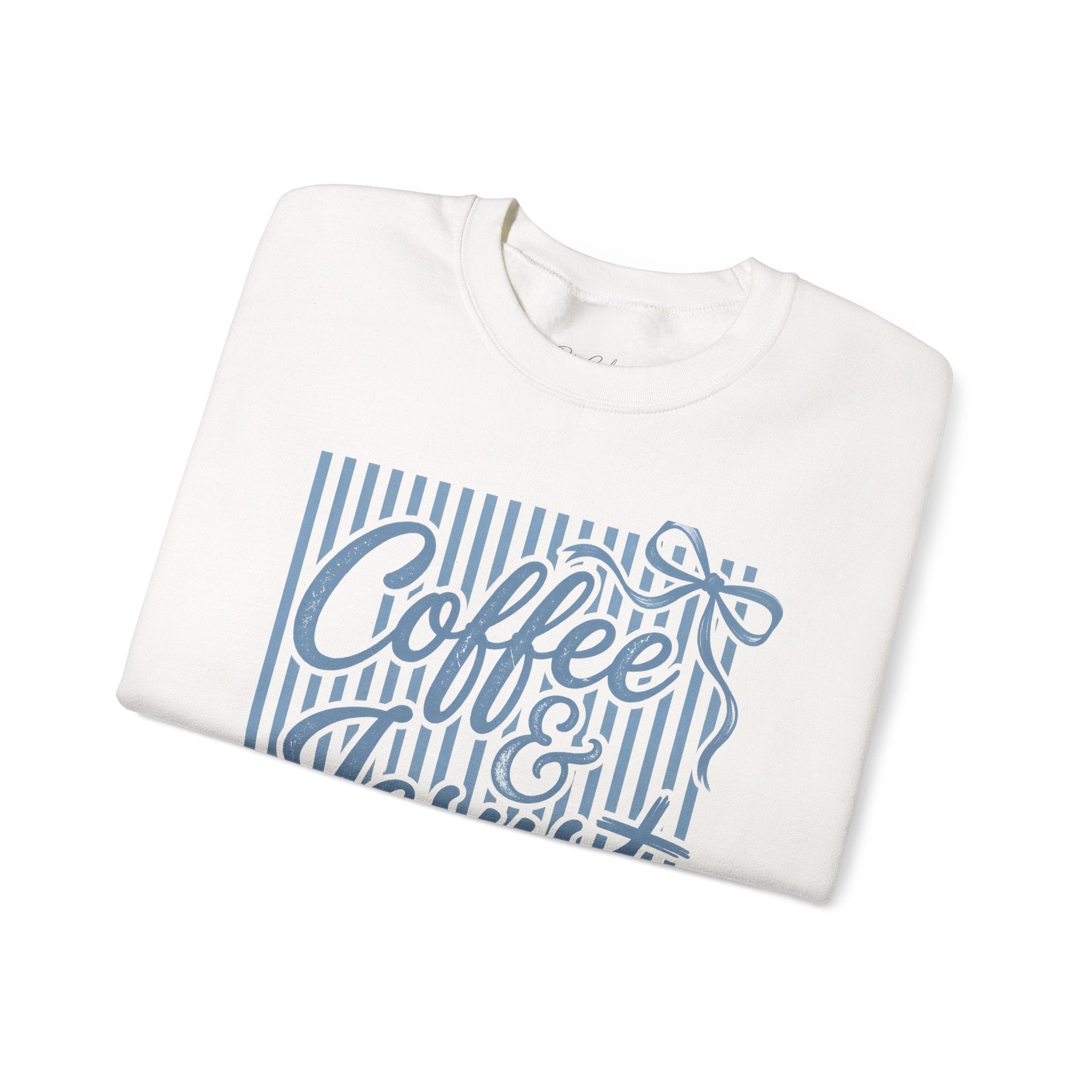 Coffee & Jesus Sweatshirt – Faith-Inspired Cozy Crewneck
