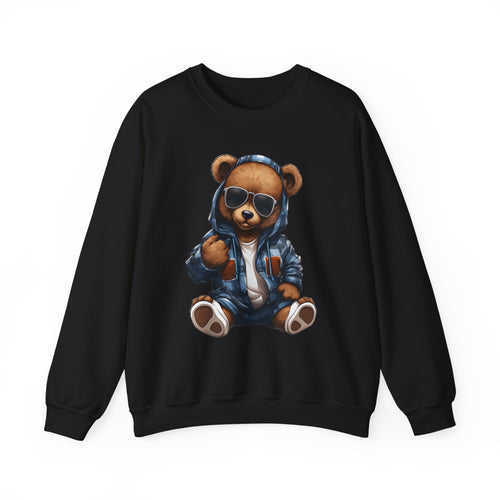 Cool Teddy Bear Hoodie Graphic Sweatshirt
