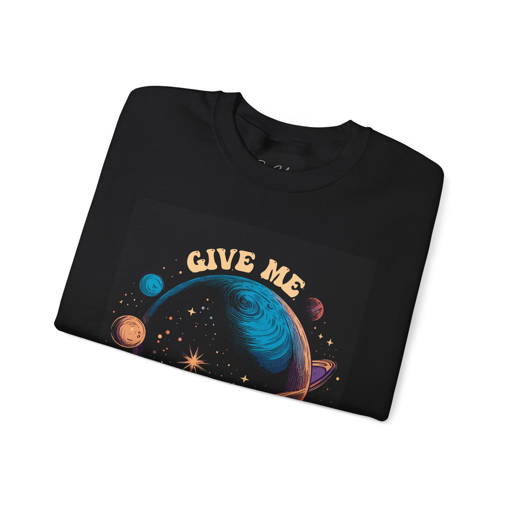 Give Me Some Space sweatshirt | planet solar system graphic crewneck