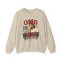 Relatable Jesus Facepalm Crewneck Sweatshirt – "OMG You Guys That's Not What I Said" Christian Pullover