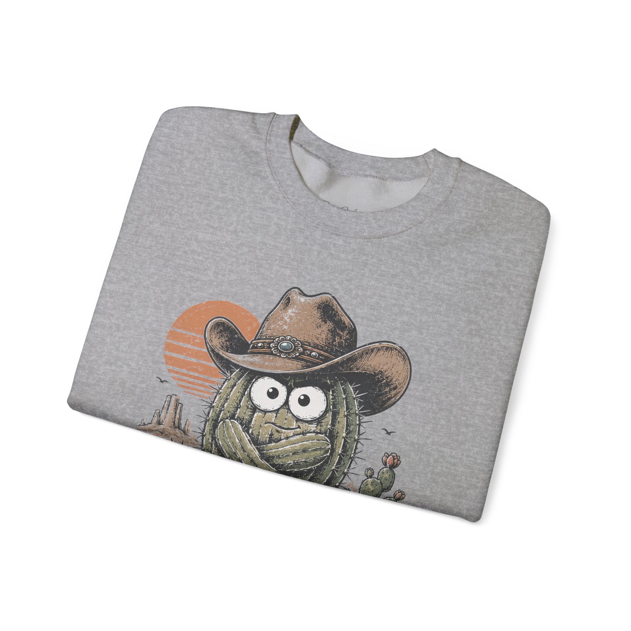 Not a Hugger Cactus Crewneck Sweatshirt