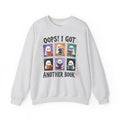 Crewneck Sweatshirt — "Oops! I Got Another Book" Cute Reading Ghosts Graphic