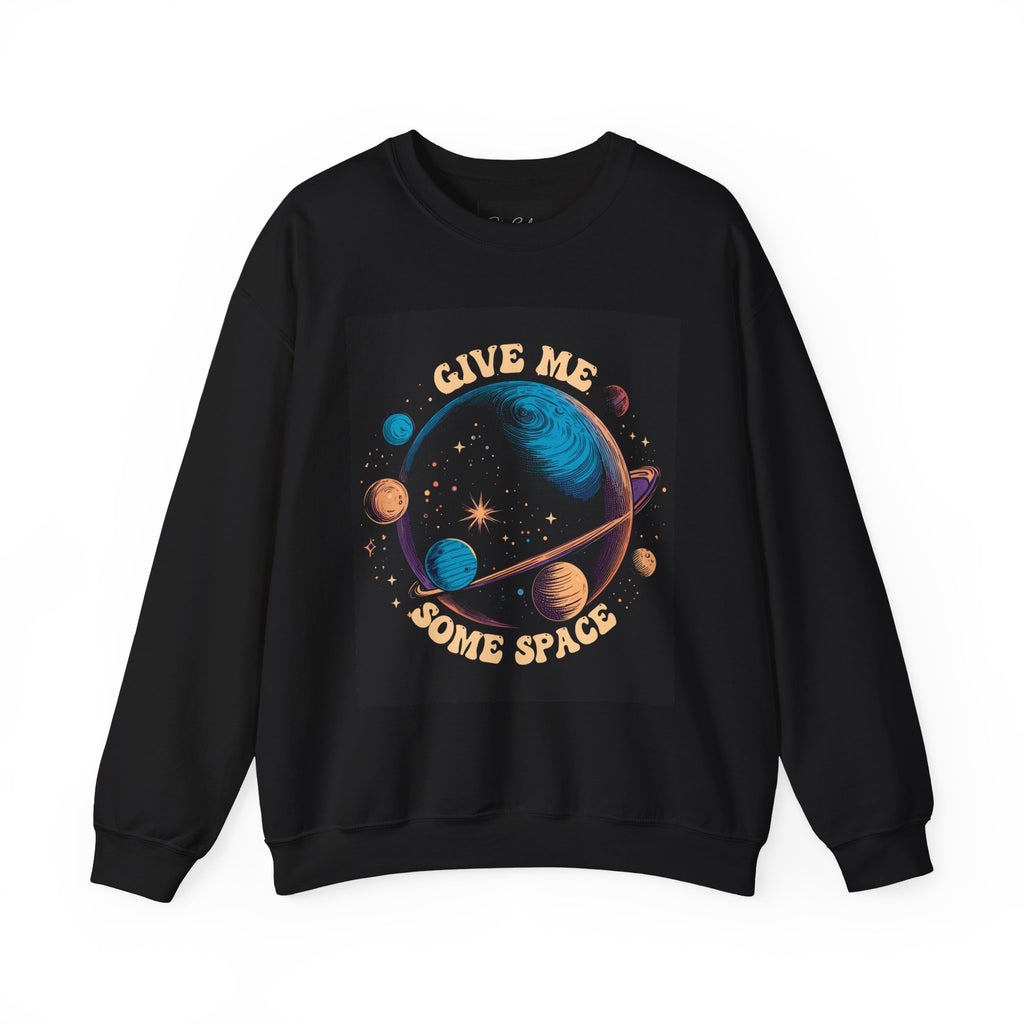 Give Me Some Space sweatshirt | planet solar system graphic crewneck