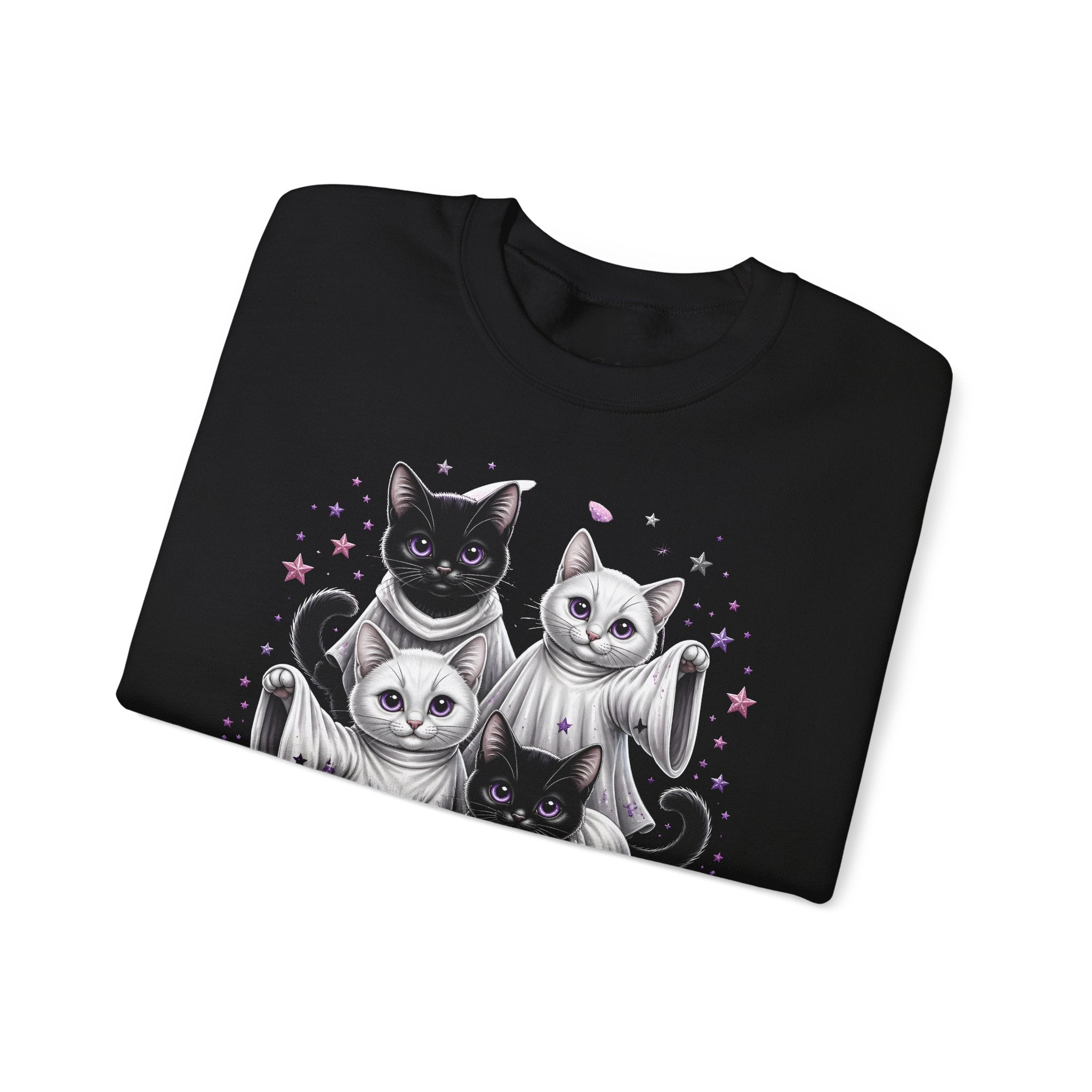 Catloween Sweatshirt — Cute Spooky Cats Crewneck