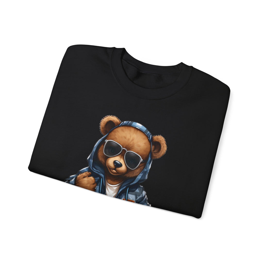 Cool Teddy Bear Hoodie Graphic Sweatshirt