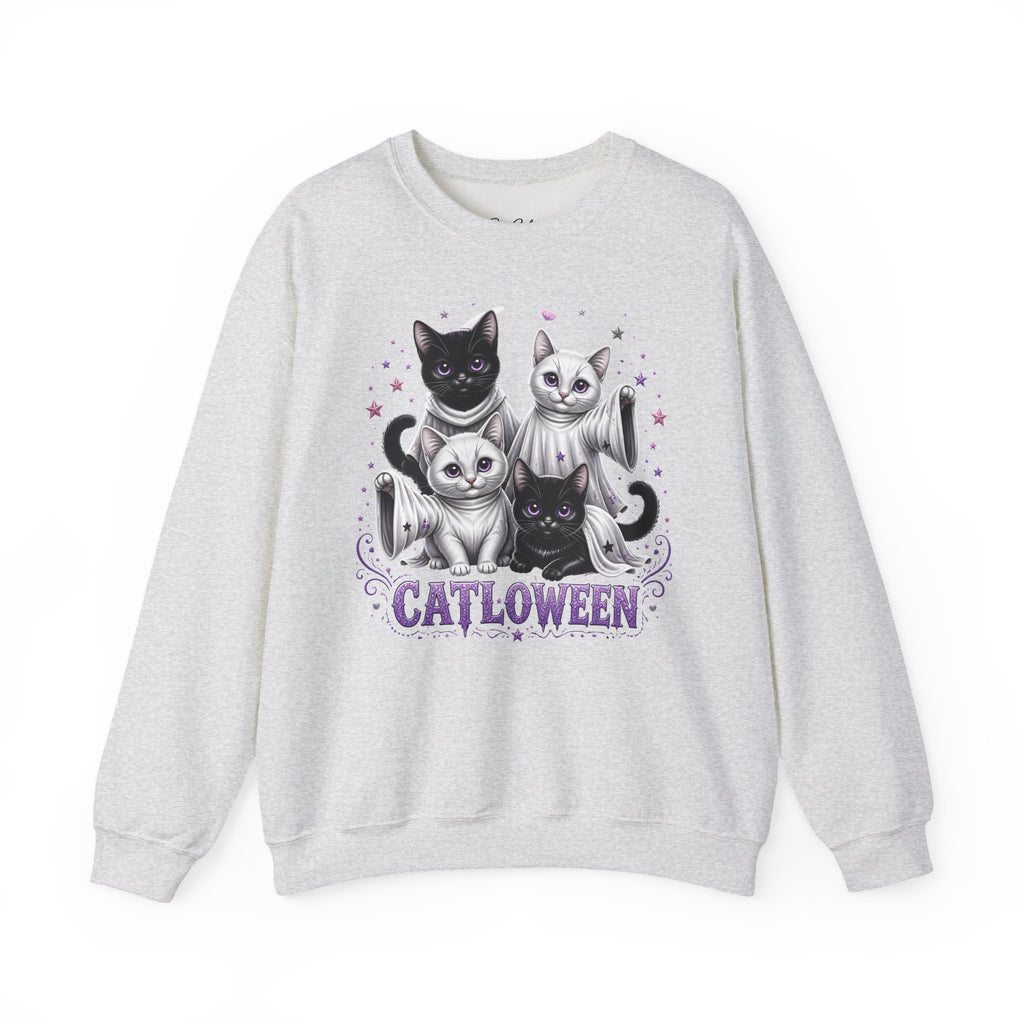 Catloween Sweatshirt — Cute Spooky Cats Crewneck