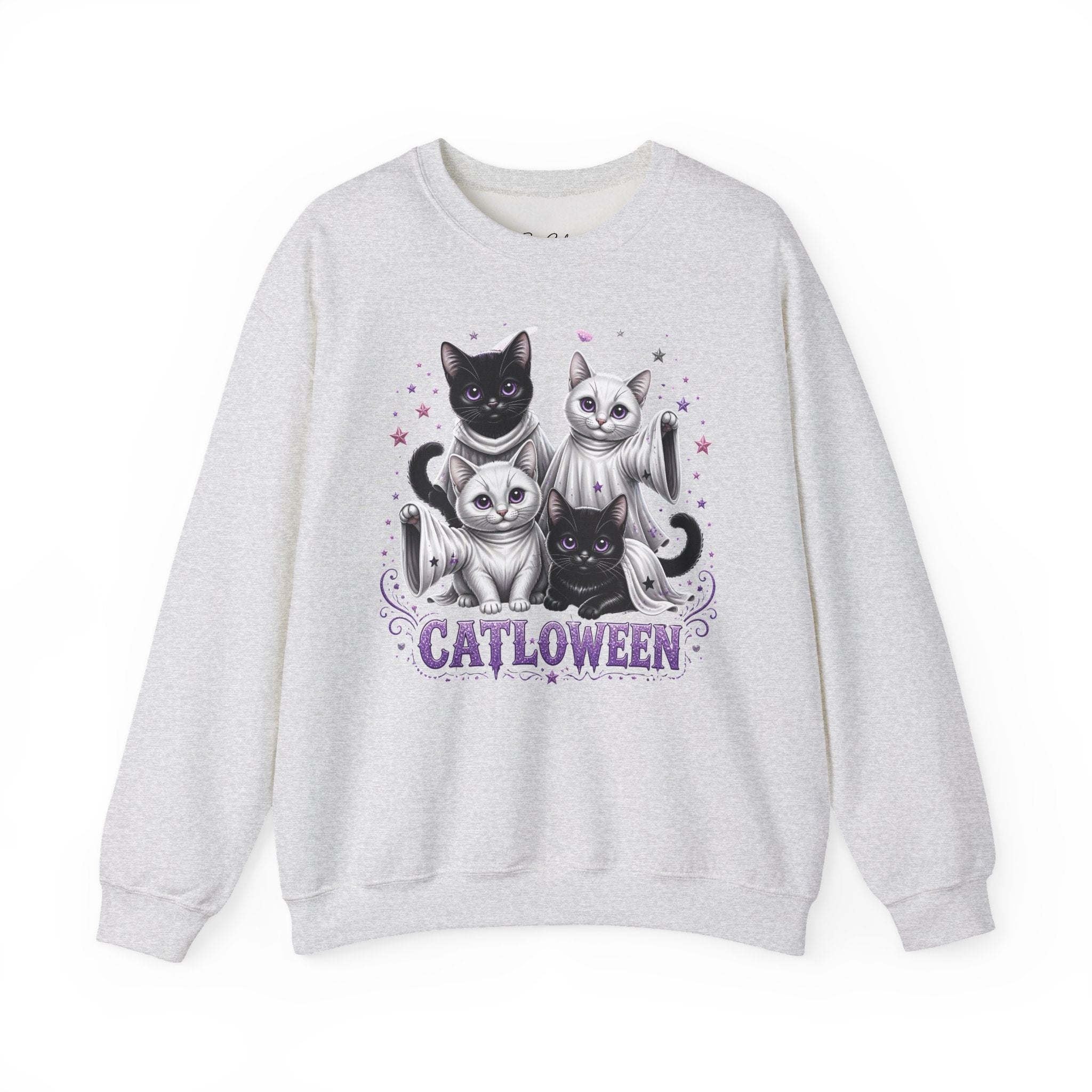 Catloween Sweatshirt — Cute Spooky Cats Crewneck