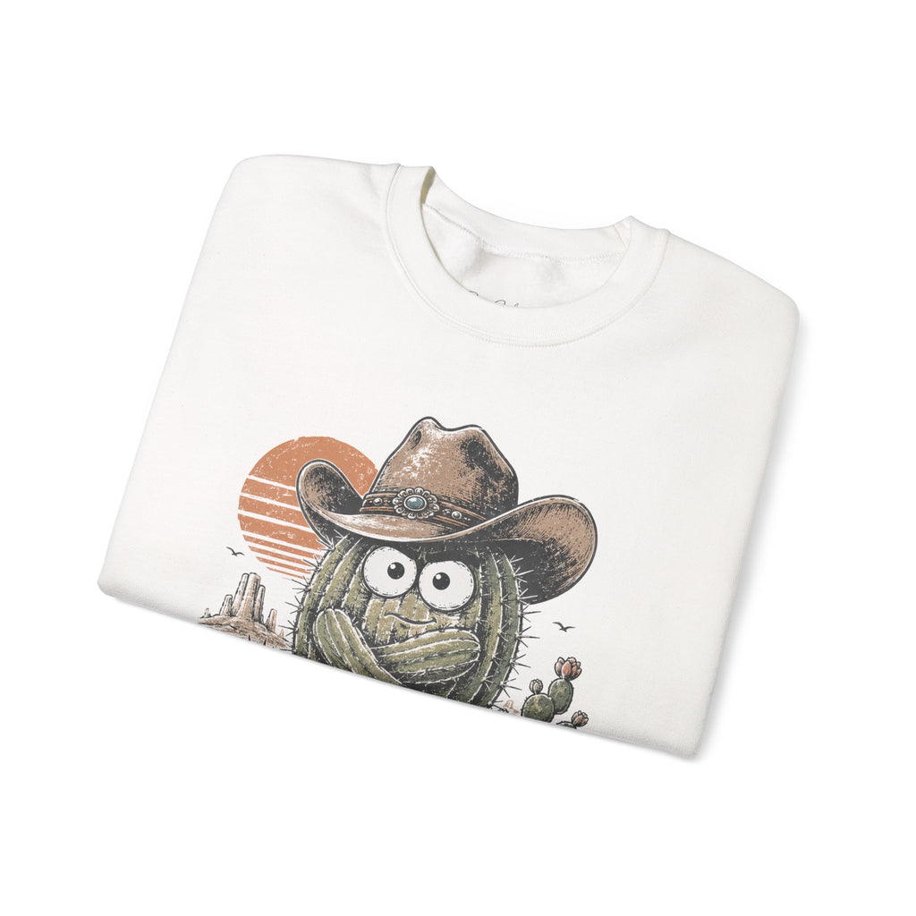 Not a Hugger Cactus Crewneck Sweatshirt