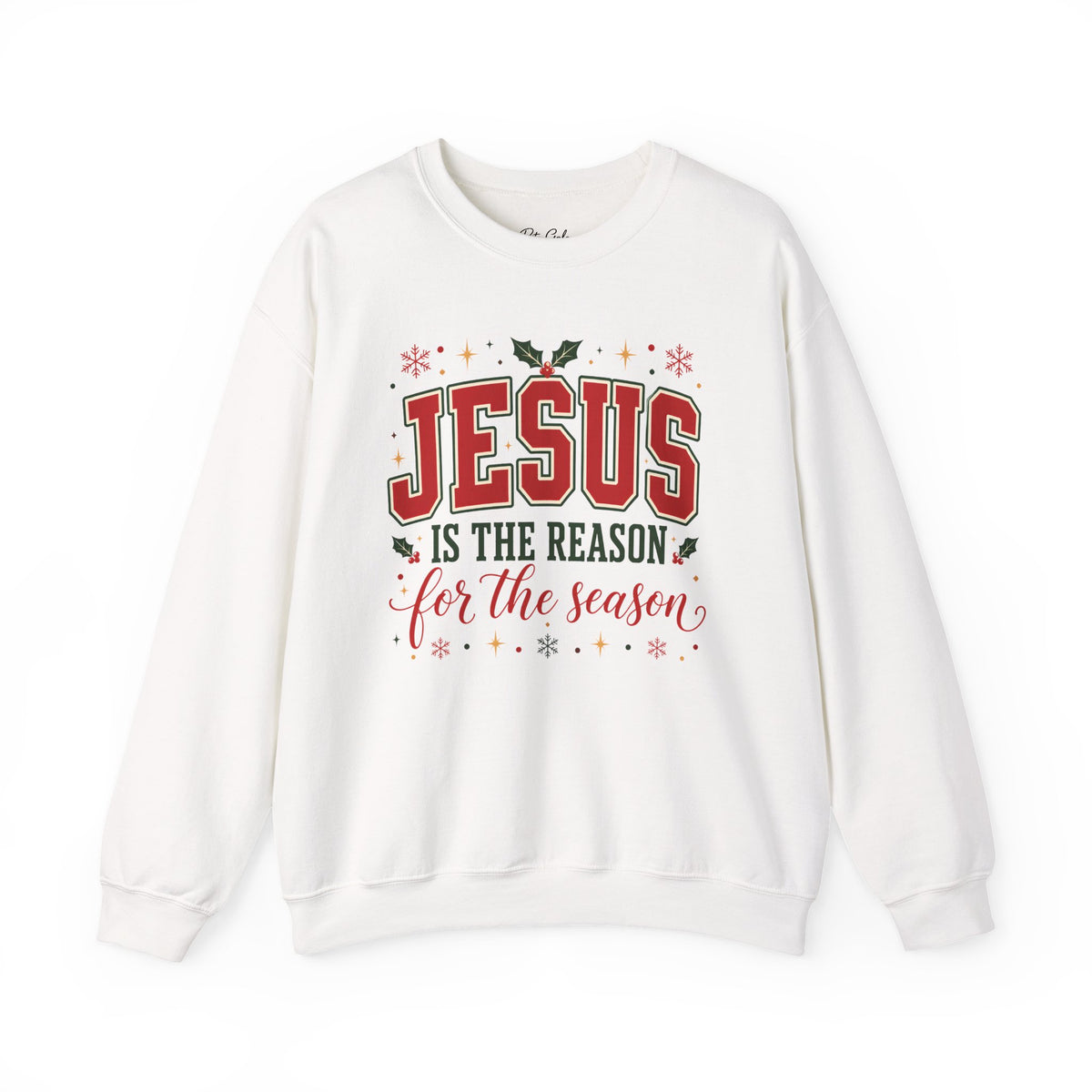 Jesus Is the Reason Sweatshirt - Christmas Religious Crewneck