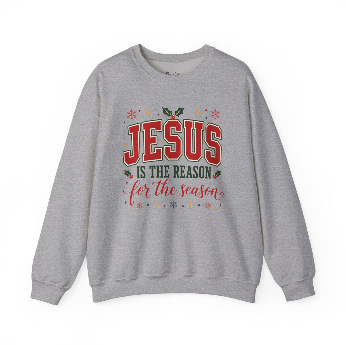 Jesus Is the Reason Sweatshirt - Christmas Religious Crewneck