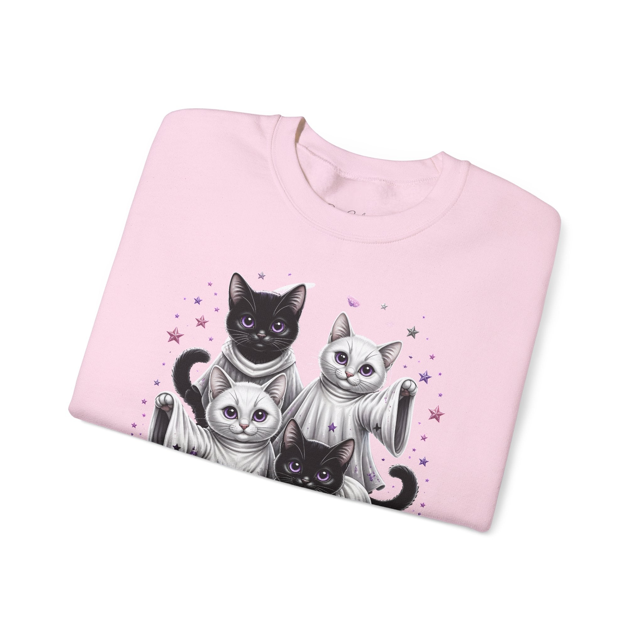 Catloween Sweatshirt — Cute Spooky Cats Crewneck