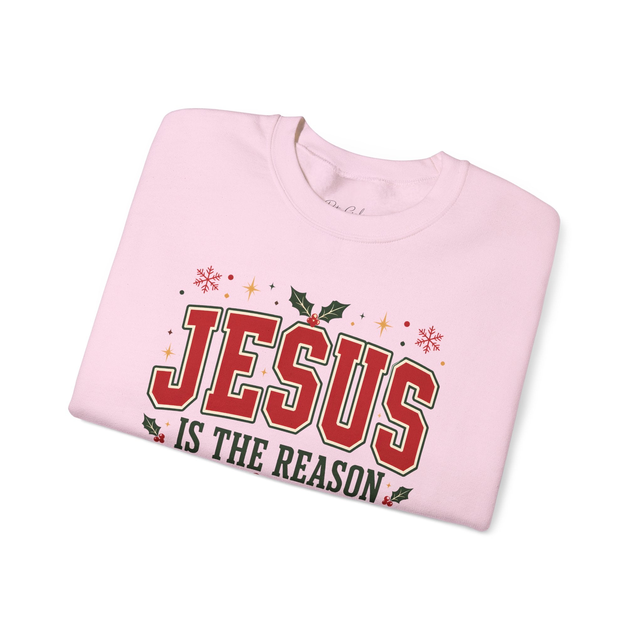 Jesus Is the Reason Sweatshirt - Christmas Religious Crewneck