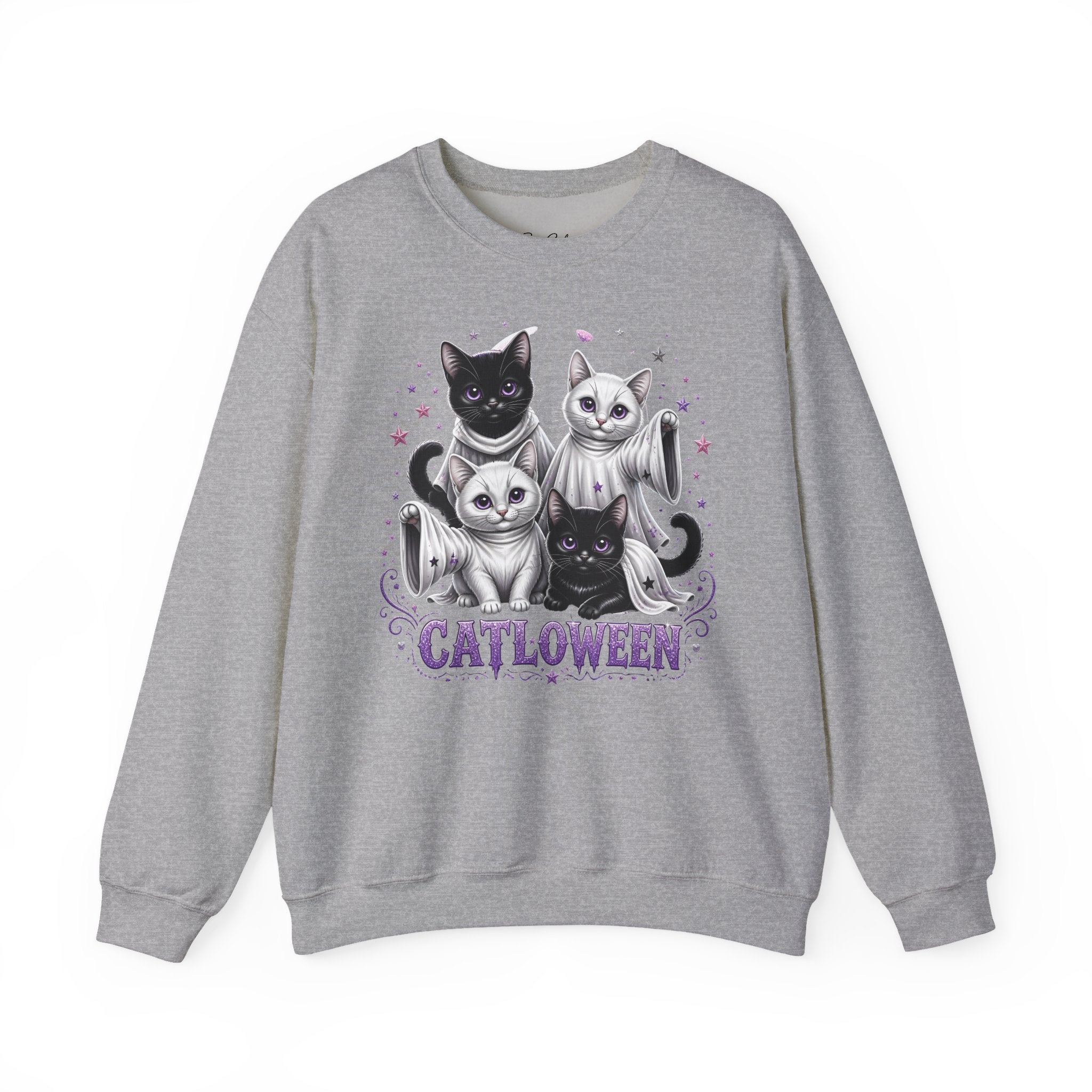 Catloween Sweatshirt — Cute Spooky Cats Crewneck