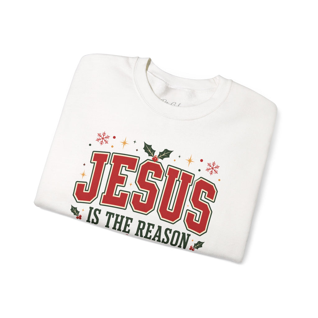 Jesus Is the Reason Sweatshirt - Christmas Religious Crewneck