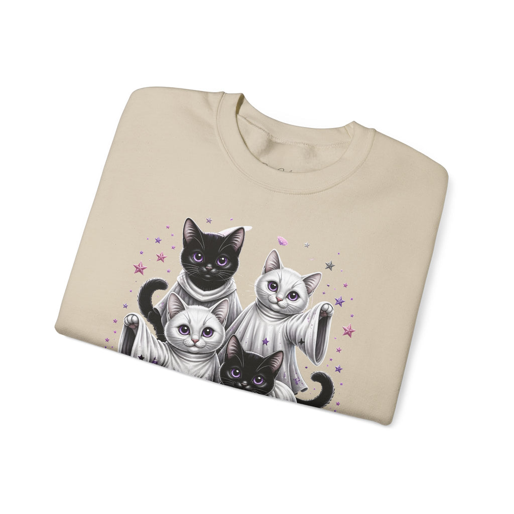 Catloween Sweatshirt — Cute Spooky Cats Crewneck